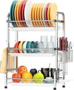 3 tier large capacity kitchen rack