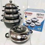 dessini 10pcs non stick cookware set