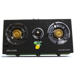 ipcone 3 burner glass top gas cooker
