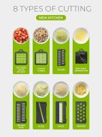 manual multifunctional vegetable cutter