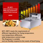 reki 6l single deep fryer