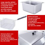 reki 6l single deep fryer